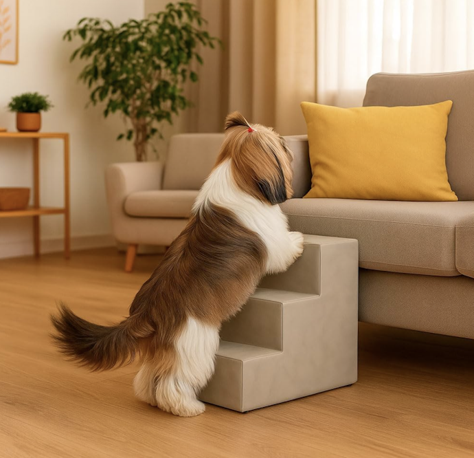 Como Usar a Escada para Cachorro