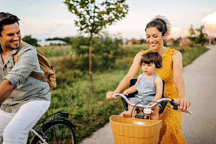 O Que São Cadeirinhas de Bicicleta?