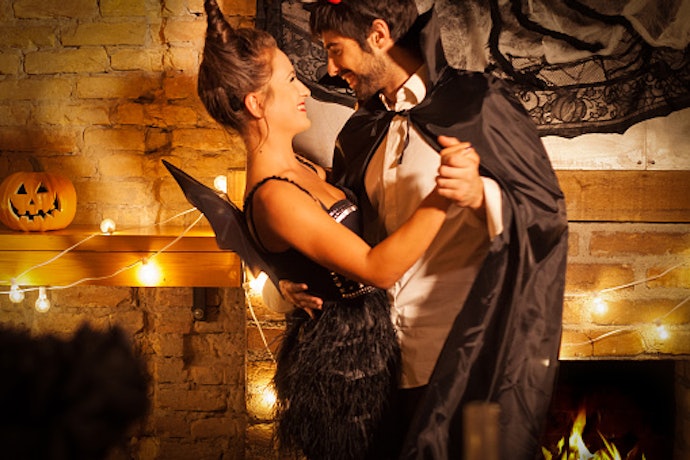 Fantasia adulto casal traje presidiário vampiro carnaval halloween