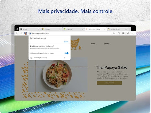 Observe se o Navegador Tem Bloqueador de Anúncios e Navegação Anônima