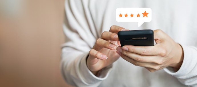 Considere a Nota e Avaliações do App nas Lojas de Aplicativos