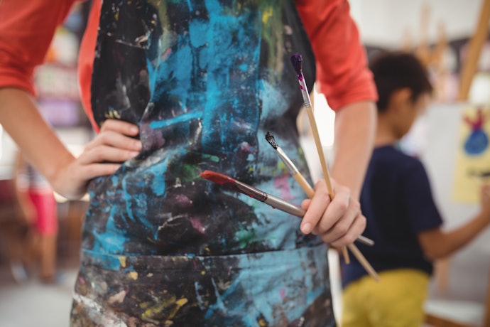Escolha Aventais com Materiais Fáceis de Lavar