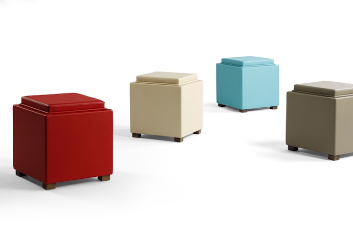 Puff Baú Pequeno: Perfeito para Ganhar Espaço na Casa, Comporta Objetos Menores