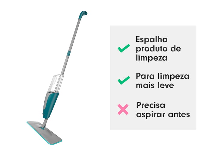 Mop Spray: Mais Praticidade para Quem Usa Produtos de Limpeza