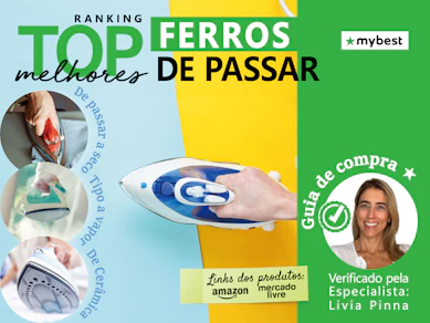 Melhores Ferros de Passar em 2025 (Electrolux, Arno e mais)
