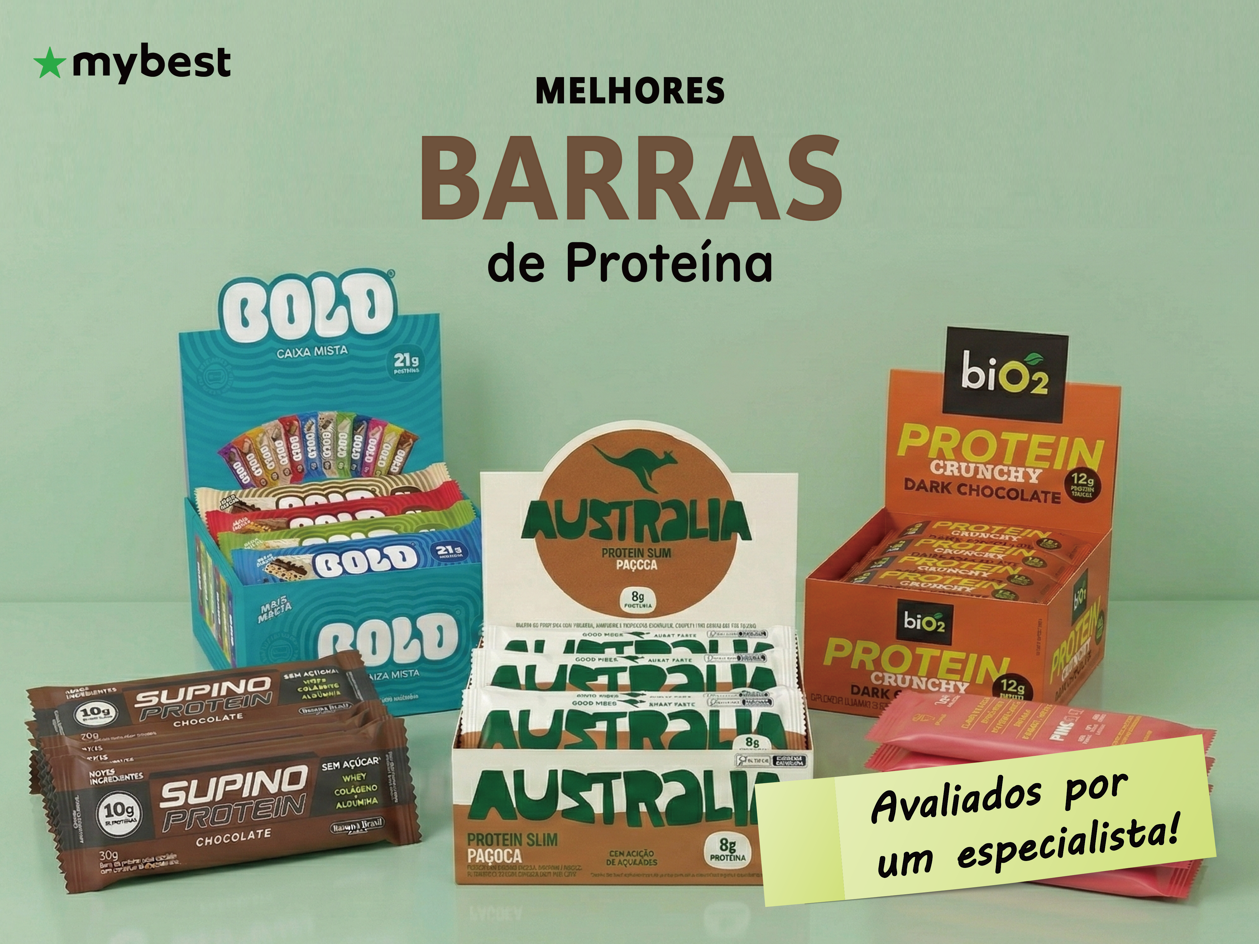 Top 10 Melhores Barras de Proteína (em 2026) - Testados | mybest