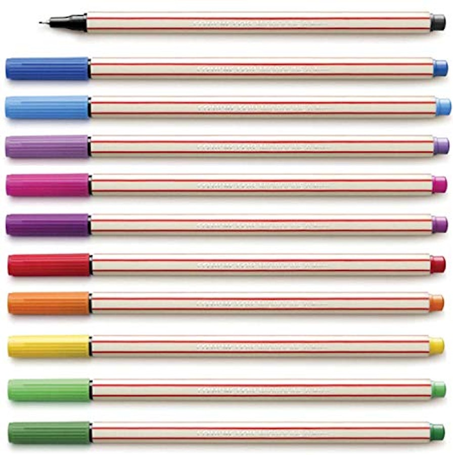 Canetinha escolar - 13 opções tops para desenhar e colorir! 