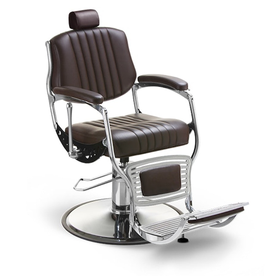 Cadeira De Barbeiro Ferrante 100% Restaurada (12x Sem Juros) - R