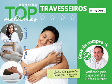 Top 64 Melhores Travesseiros em 2025 (Duoflex, Emma e mais)