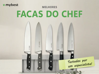 Top 10 Melhores Facas do Chef em 2026 (com Reviews do Especialista)