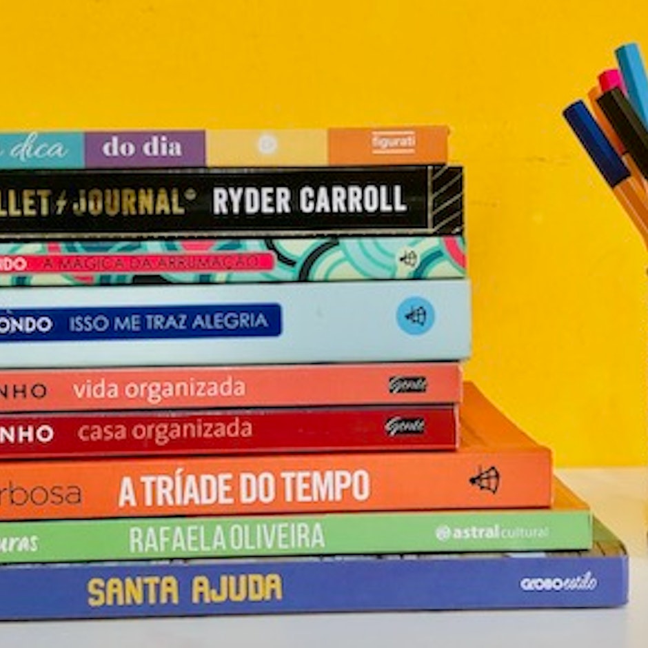Organização e Produtividade: 10 Livros para Organizar a Casa e a Rotina