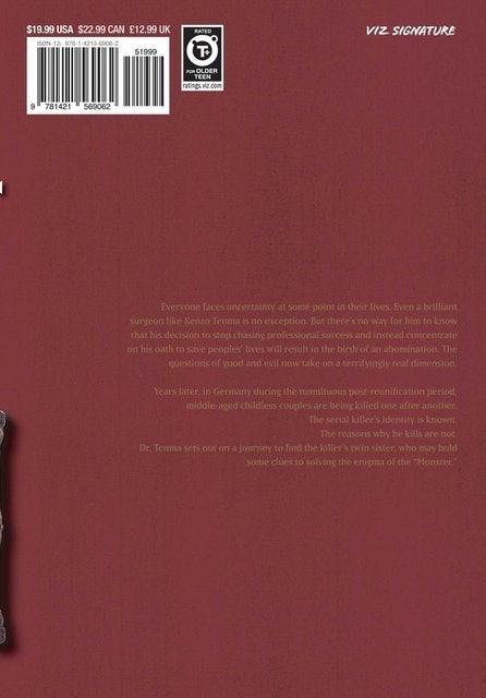 NAOKI URASAWA Monster - Volume 1 (Inglês) Translation missing: pt-BR.activerecord.decorators.item_part_image/alt