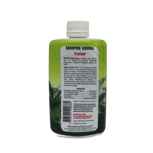 BONIGO Adubo Sempre Verde Foliar Translation missing: pt-BR.activerecord.decorators.item_part_image/alt