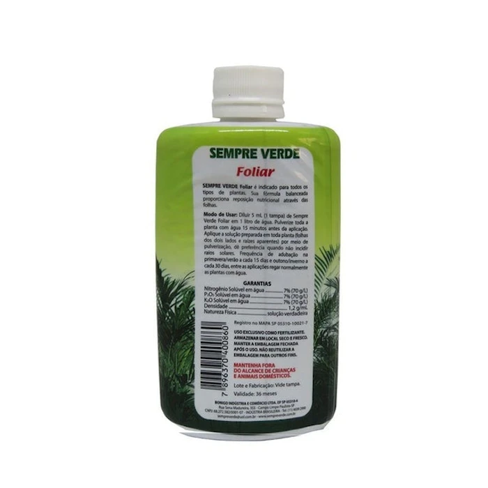 BONIGO Adubo Sempre Verde Foliar Translation missing: pt-BR.activerecord.decorators.item_part_image/alt
