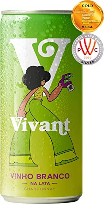 VIVANT WINES Vinho Branco em Lata Vivant Wines Translation missing: pt-BR.activerecord.decorators.item_part_image/alt