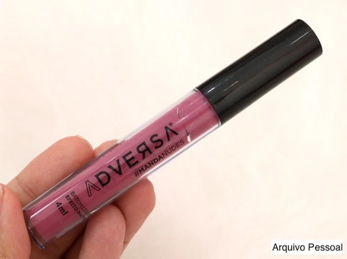 ADVERSA Batom Líquido Matte #MandaNudes Translation missing: pt-BR.activerecord.decorators.item_part_image/alt