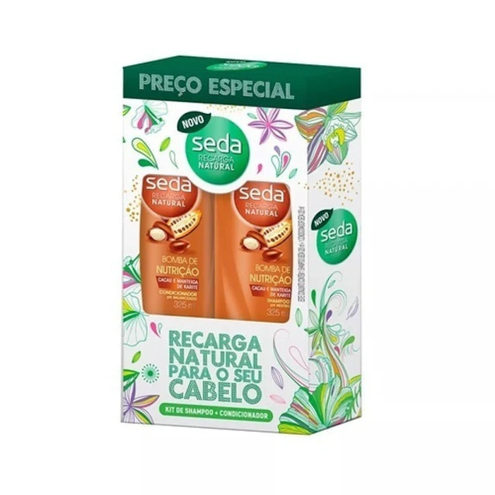 SEDA Kit Shampoo e Condicionador Bomba de Nutrição Translation missing: pt-BR.activerecord.decorators.item_part_image/alt