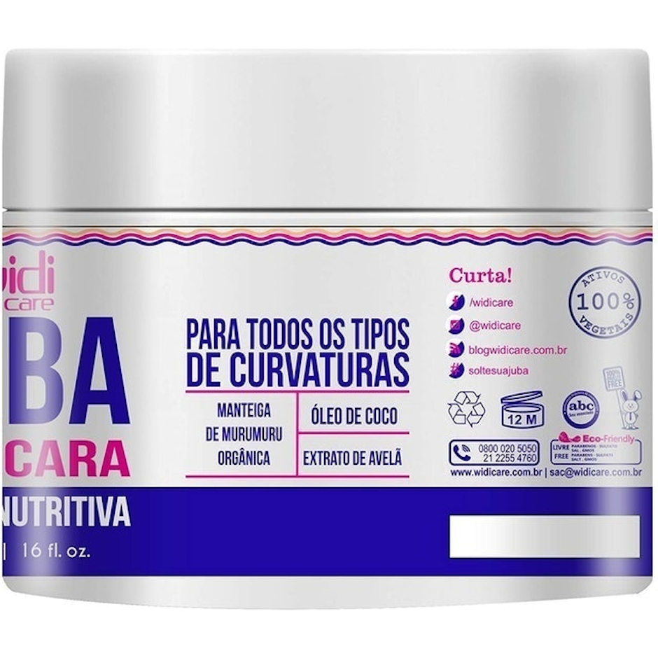 WIDI CARE Juba Máscara Hidro-Nutritiva 500g Translation missing: pt-BR.activerecord.decorators.item_part_image/alt