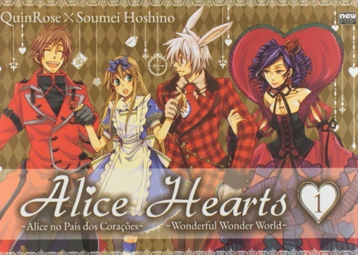 QUIN ROSE E HOSHINO SOUMEI Alice Hearts - Volume1 Translation missing: pt-BR.activerecord.decorators.item_part_image/alt