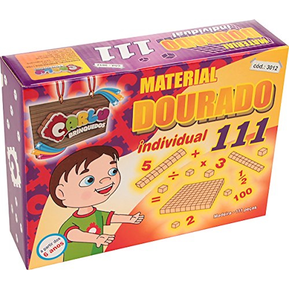 CARLU BRINQUEDOS Material Dourado Individual Translation missing: pt-BR.activerecord.decorators.item_part_image/alt