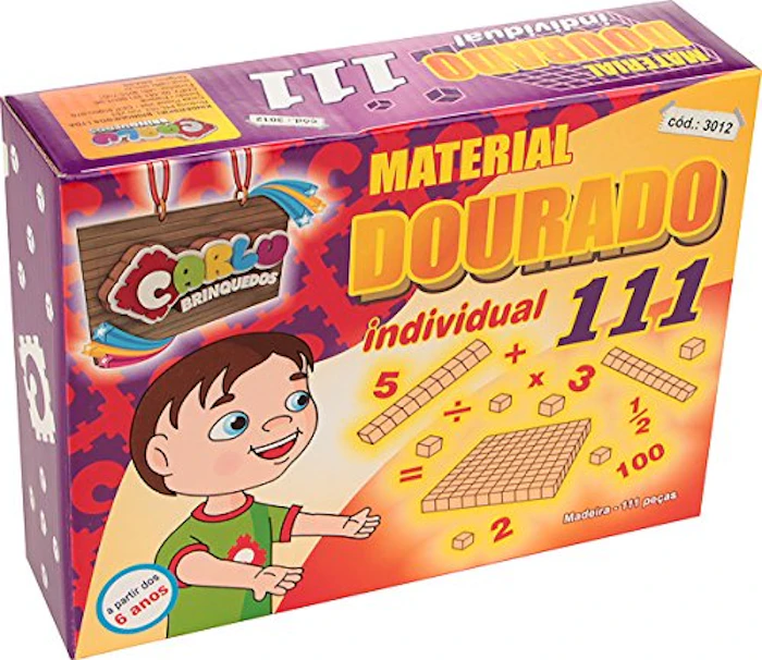 CARLU BRINQUEDOS Material Dourado Individual Translation missing: pt-BR.activerecord.decorators.item_part_image/alt