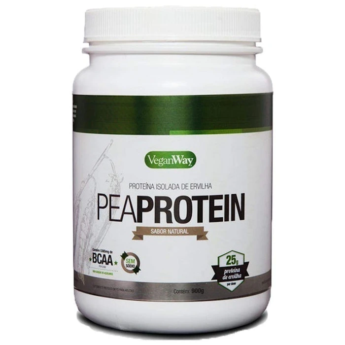 VEGAN WAY Proteína de Ervilha Pea Protein Natural 900g Translation missing: pt-BR.activerecord.decorators.item_part_image/alt