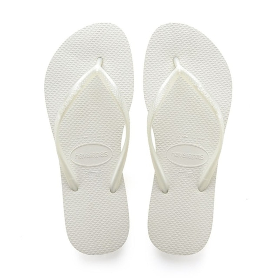 HAVAIANAS Chinelo Havaianas Slim Branco Translation missing: pt-BR.activerecord.decorators.item_part_image/alt