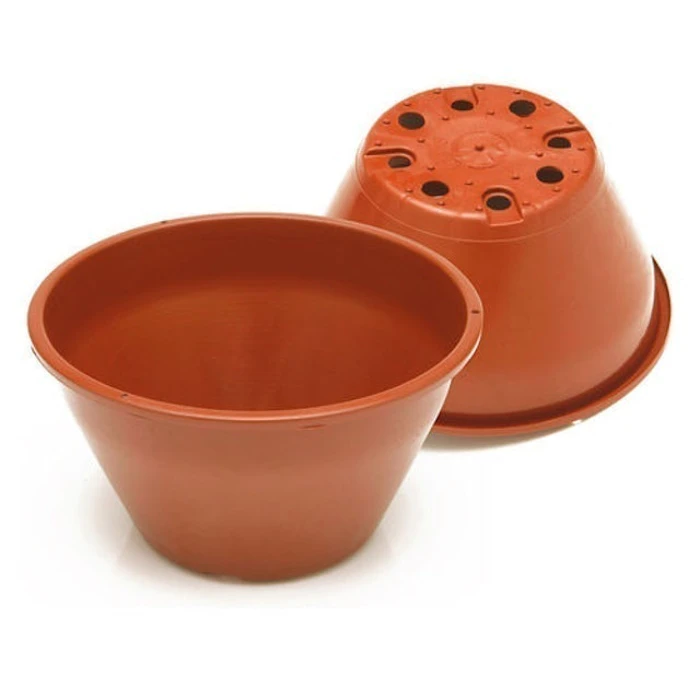 ECOVASO Vaso Plástico 21cm Terracota Translation missing: pt-BR.activerecord.decorators.item_part_image/alt