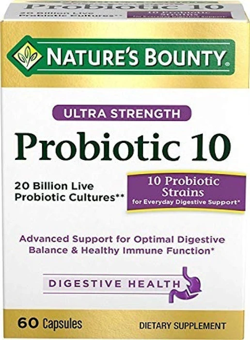 NATURE'S BOUNTY Probiotic 10 Translation missing: pt-BR.activerecord.decorators.item_part_image/alt