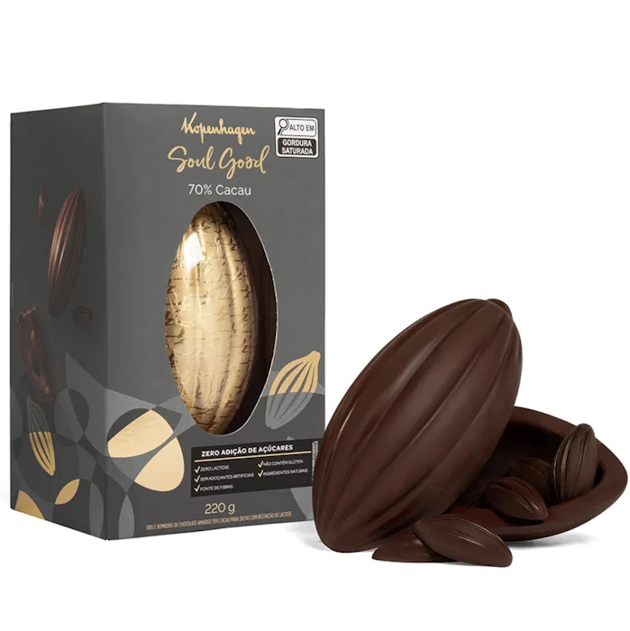 Kopenhagen Ovo 70% Cacau Soul Good 220g Translation missing: pt-BR.activerecord.decorators.item_part_image/alt
