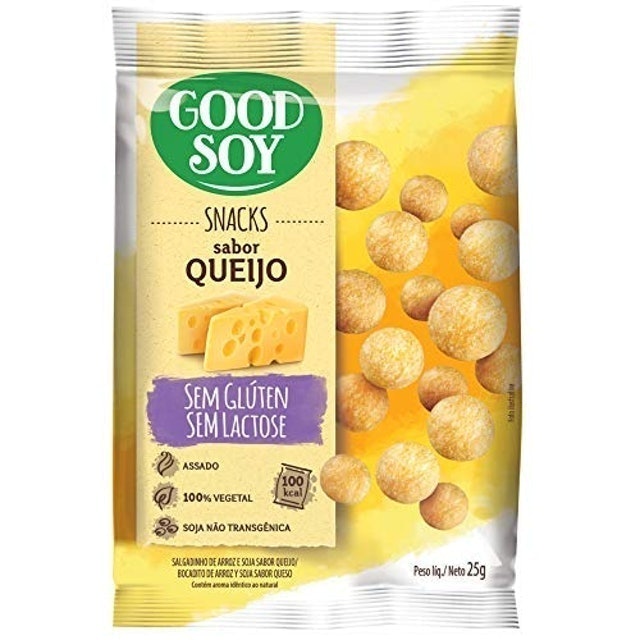 GOOD SOY Salgadinho de Arroz e Soja Sabor Queijo Translation missing: pt-BR.activerecord.decorators.item_part_image/alt
