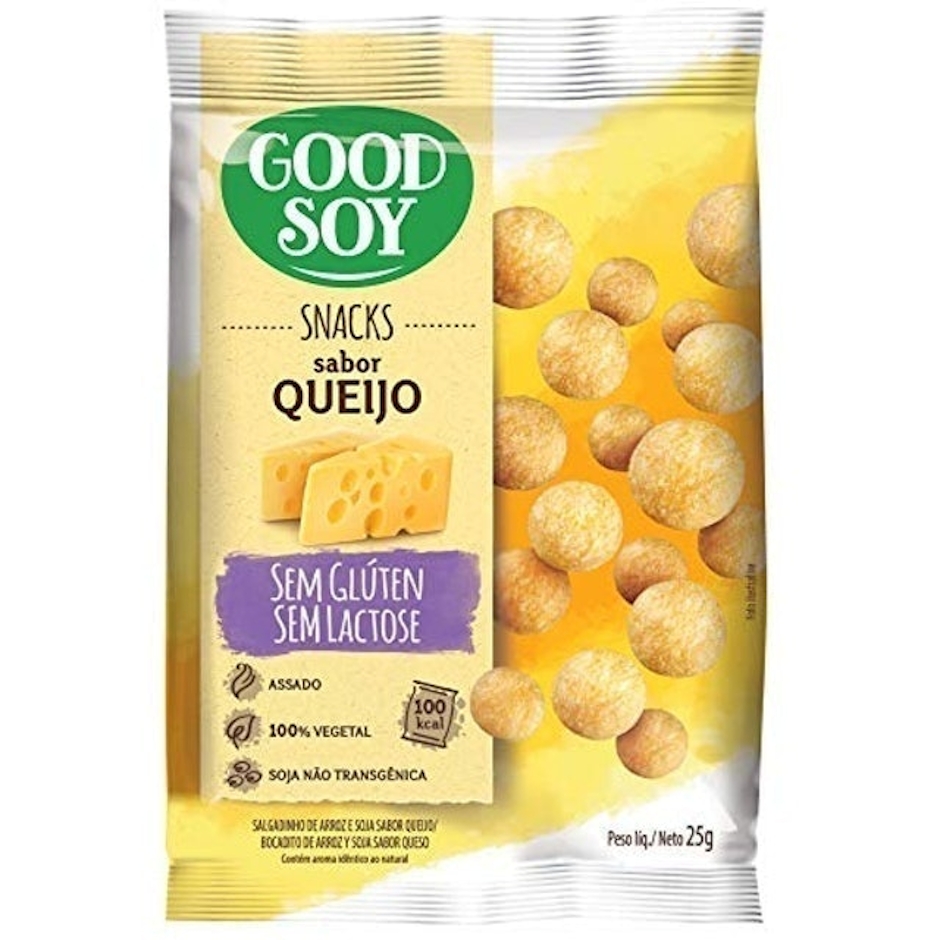 GOOD SOY Salgadinho de Arroz e Soja Sabor Queijo Translation missing: pt-BR.activerecord.decorators.item_part_image/alt