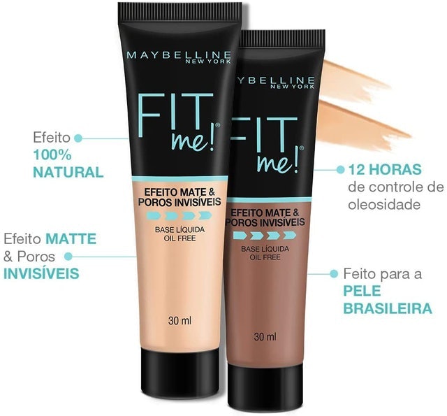  MAYBELLINE Base Líquida Fit Me! N260 Translation missing: pt-BR.activerecord.decorators.item_part_image/alt