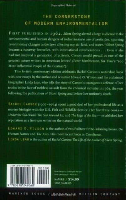 RACHEL CARSON Primavera Silenciosa Translation missing: pt-BR.activerecord.decorators.item_part_image/alt