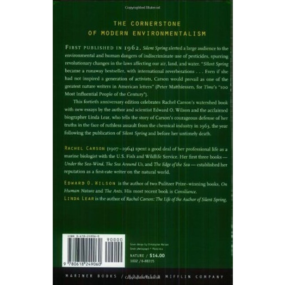 RACHEL CARSON Primavera Silenciosa Translation missing: pt-BR.activerecord.decorators.item_part_image/alt