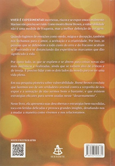 EDITORA SEXTANTE A Coragem de Ser Imperfeito Translation missing: pt-BR.activerecord.decorators.item_part_image/alt