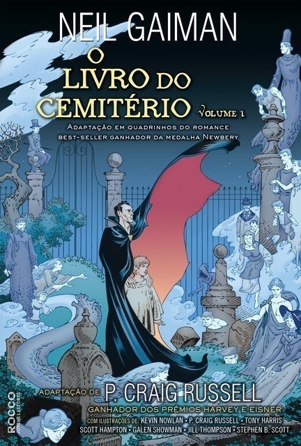  NEIL GAIMAN O Livro do Cemitério (História em Quadrinhos) Translation missing: pt-BR.activerecord.decorators.item_part_image/alt