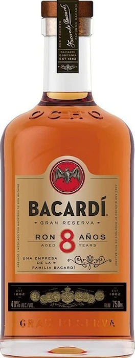 BACARDI Rum Bacardi 8 Anos Translation missing: pt-BR.activerecord.decorators.item_part_image/alt