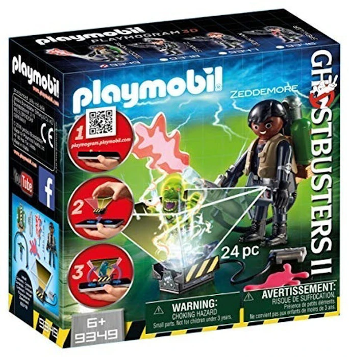 SUNNY Playmobil GhostBusters Zeddmore Translation missing: pt-BR.activerecord.decorators.item_part_image/alt
