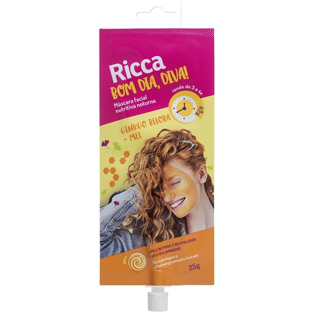 RICCA Máscara Facial Nutritiva Noturna Bom dia, Diva! Translation missing: pt-BR.activerecord.decorators.item_part_image/alt