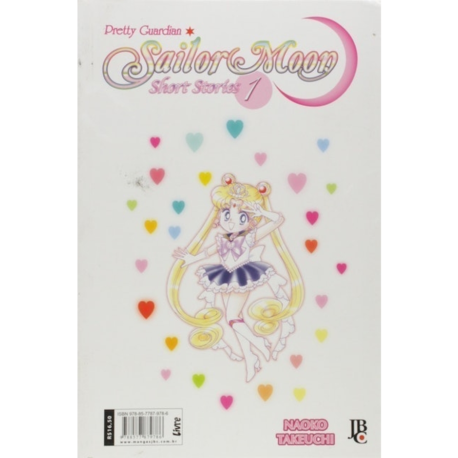 NAOKO TAKEUCHI Sailor Moon Short Stories - Volume 1 Translation missing: pt-BR.activerecord.decorators.item_part_image/alt