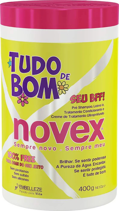 NOVEX Máscara de Tratamento Tudo de Bom Translation missing: pt-BR.activerecord.decorators.item_part_image/alt