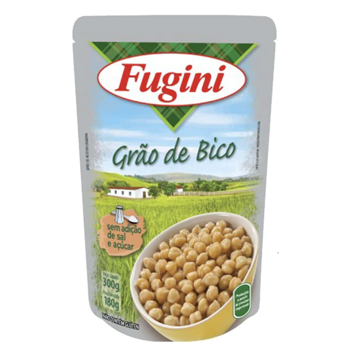 FUGINI Grão-de-Bico em Conserva Sachê 200g Translation missing: pt-BR.activerecord.decorators.item_part_image/alt