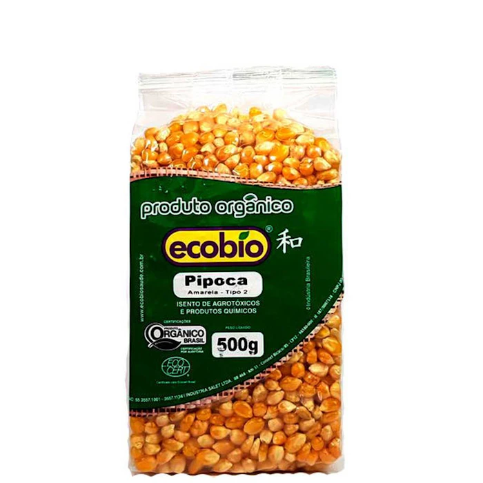 ECOBIO Milho de Pipoca Orgânico 500g Translation missing: pt-BR.activerecord.decorators.item_part_image/alt