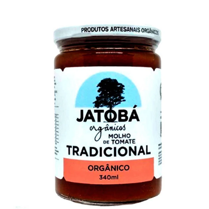JATOBÁ Molho de Tomate Tradicional Orgânico 340ml Translation missing: pt-BR.activerecord.decorators.item_part_image/alt