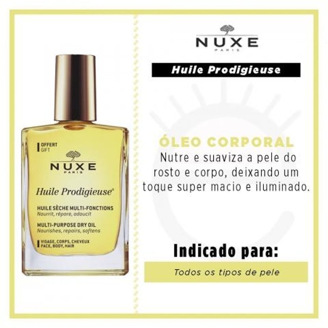NUXE PARIS Óleo Hidratante Huile Prodigieuse Translation missing: pt-BR.activerecord.decorators.item_part_image/alt