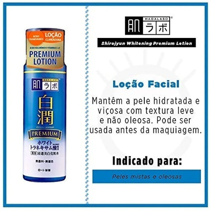 HADA LABO Shirojyun Whitening Premium (Peles Oleosas) Translation missing: pt-BR.activerecord.decorators.item_part_image/alt
