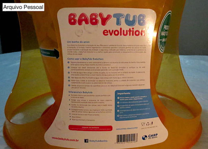BABYTUB Banheira Ofurô Evolution Translation missing: pt-BR.activerecord.decorators.item_part_image/alt