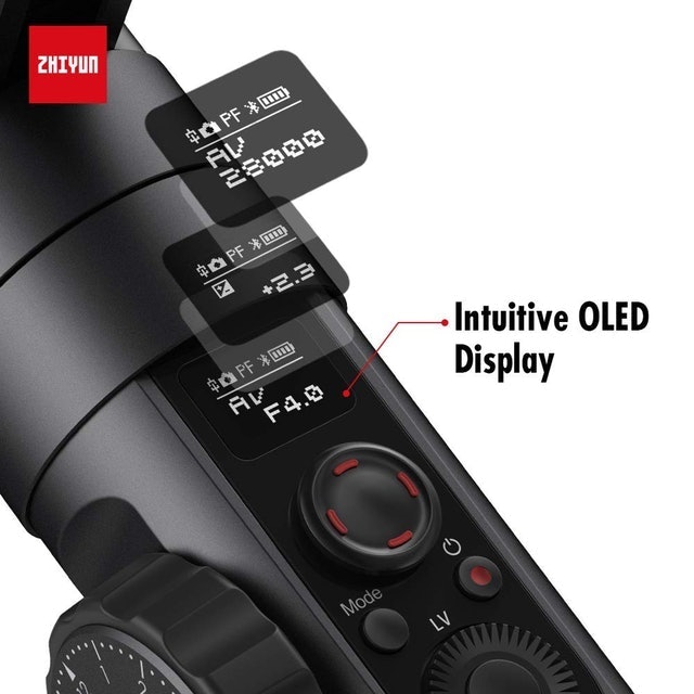 ZHIYUN Estabilizador Gimbal Eletrônico Crane 2 - 3,2 Kg Translation missing: pt-BR.activerecord.decorators.item_part_image/alt
