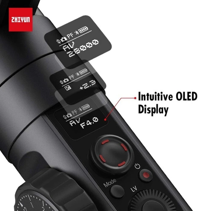 ZHIYUN Estabilizador Gimbal Eletrônico Crane 2 - 3,2 Kg Translation missing: pt-BR.activerecord.decorators.item_part_image/alt